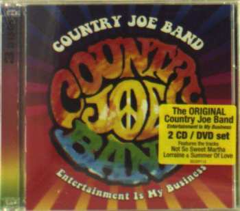 2CD/DVD Country Joe Band: Entertainment Is My Business