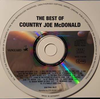 CD Country Joe McDonald: The Best Of Country Joe McDonald: The Vanguard Years 1969-75
