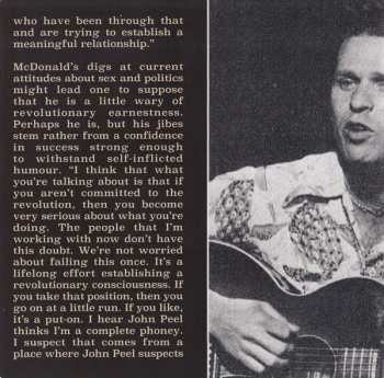 2CD Country Joe McDonald: Live In New York '71