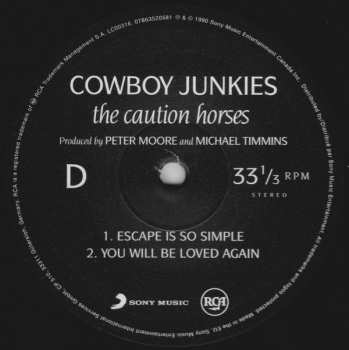 2LP Cowboy Junkies: The Caution Horses