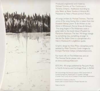 CD Cowboy Junkies: The Wilderness - The Nomad Series Volume 4