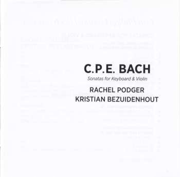 SACD Carl Philipp Emanuel Bach: Sonatas For Keyboard & Violin