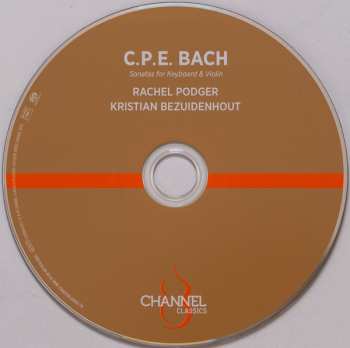 SACD Carl Philipp Emanuel Bach: Sonatas For Keyboard & Violin