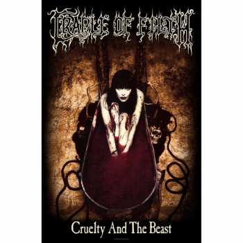 Merch Cradle Of Filth: Textielposter Cruelty And The Beast