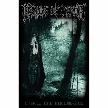 Merch Cradle Of Filth: Textilní Plakát Dusk And Her Embrace