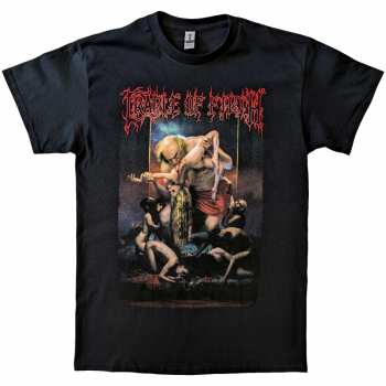 Merch Cradle Of Filth: Cradle Of Filth Unisex T-shirt: Existance Is Futile Saturn (back Print) (small) S