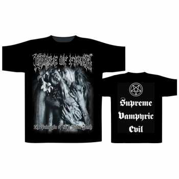 Merch Cradle Of Filth: Tričko Supreme Vampiric Evil  S