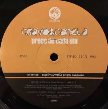 LP Cravo & Canela: Preço De Cada Um