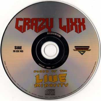 CD Crazy Lixx: Sound Of The Live Minority