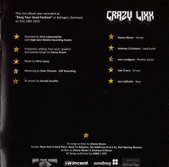 CD Crazy Lixx: Sound Of The Live Minority