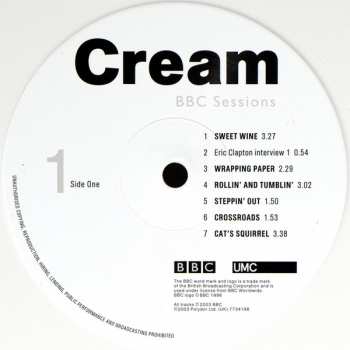 2LP Cream: BBC Sessions LTD | NUM | CLR