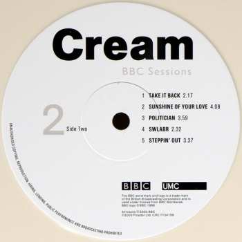 2LP Cream: BBC Sessions LTD | NUM | CLR