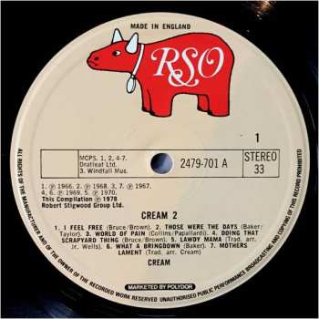 LP Cream: Cream Vol 2