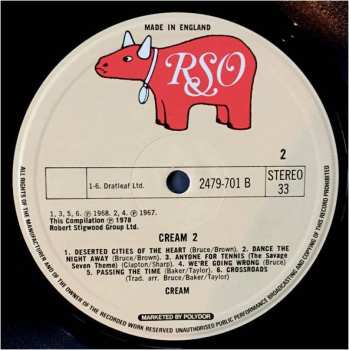 LP Cream: Cream Vol 2