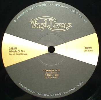 2LP Cream: Wheels Of Fire LTD | CLR