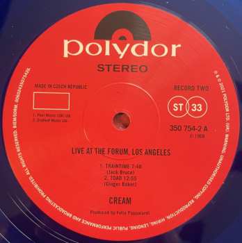 2LP Cream: The Goodbye Tour - Live At The Forum LTD | CLR