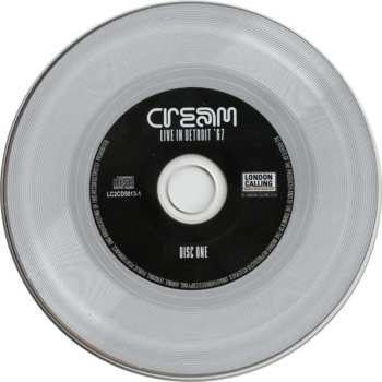 2CD Cream: Live In Detroit '67