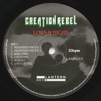 LP Creation Rebel: Lows & Highs LTD