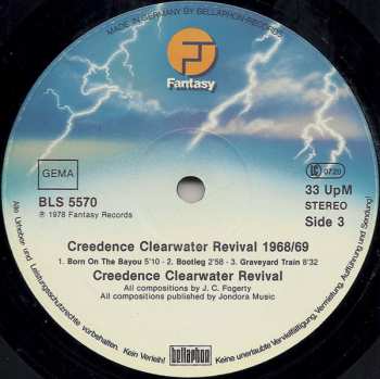 2LP Creedence Clearwater Revival: Creedence Clearwater Revival 1968/69