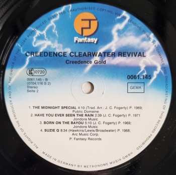 LP Creedence Clearwater Revival: Creedence Gold