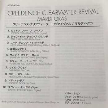 CD Creedence Clearwater Revival: Mardi Gras LTD
