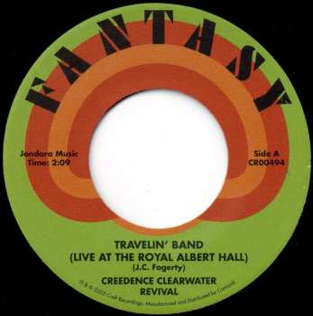 SP Creedence Clearwater Revival: Travelin' Band (Live At The Royal Albert Hall) LTD | CLR