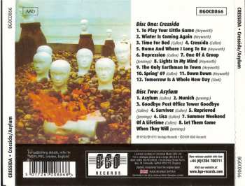 2CD Cressida: Cressida / Asylum