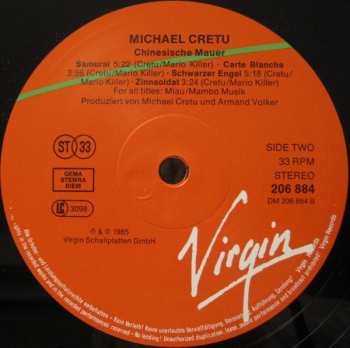 LP Michael Cretu: Die Chinesische Mauer