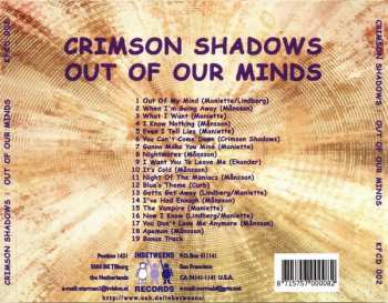 CD Crimson Shadows: Out Of Our Minds