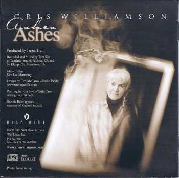 CD Cris Williamson: Ashes
