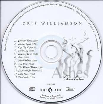 CD Cris Williamson: Ashes