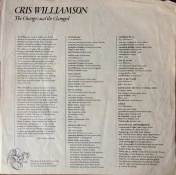 LP Cris Williamson: The Changer And The Changed