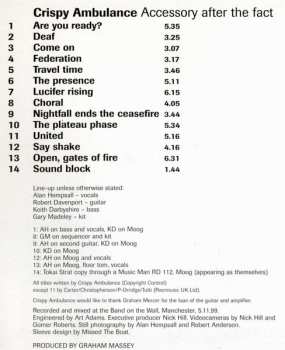 CD Crispy Ambulance: Accessory After The Fact
