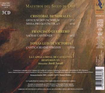 3SACD Jordi Savall: Maestros Del Siglo De Oro
