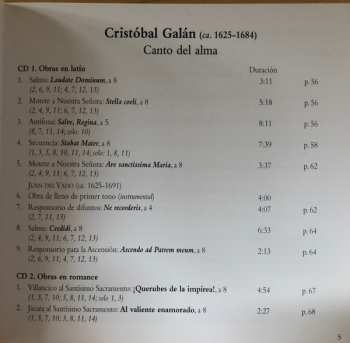 2CD/Doos La Grande Chapelle: Canto Del Alma: Obras En Latín Y En Romance