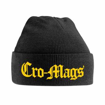Merch Cro-Mags: Pet Yellow Logo Cro-mags