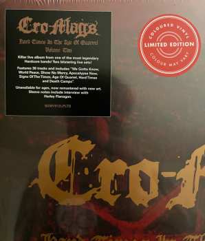2LP Cro-Mags: Hard Times In The Age Of Quarrel Volume Two LTD | CLR