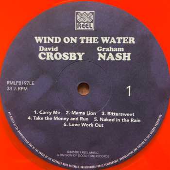 LP Crosby & Nash: Wind On The Water CLR | LTD | NUM