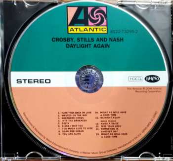 CD Crosby, Stills & Nash: Daylight Again