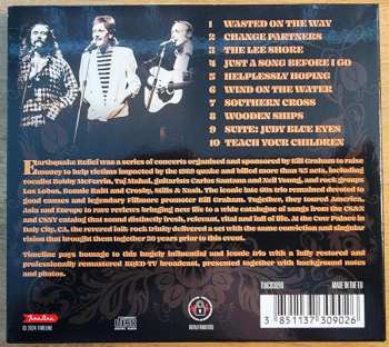 CD Crosby, Stills & Nash: Earthquake Relief Concert - Cow Palace, Daly City, California 1989