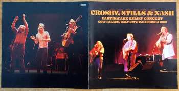 CD Crosby, Stills & Nash: Earthquake Relief Concert - Cow Palace, Daly City, California 1989