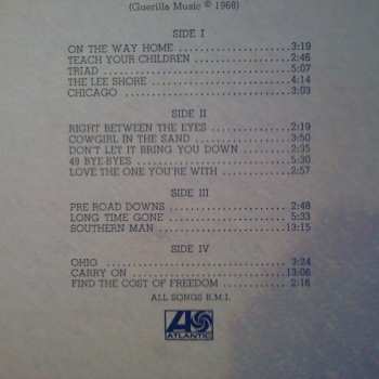 2LP Crosby, Stills, Nash & Young: 4 Way Street