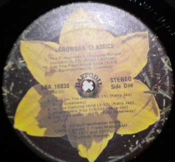 LP Crowbar: Crowbar Classics (Memories Are Made Of This) CLR
