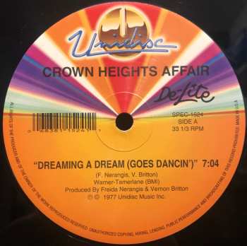 LP Crown Heights Affair: Dreaming A Dream (Goes Dancin)