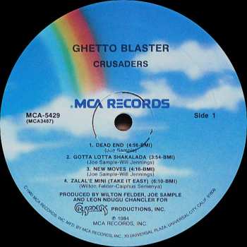 LP The Crusaders: Ghetto Blaster