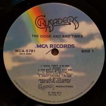 LP The Crusaders: The Good And Bad Times