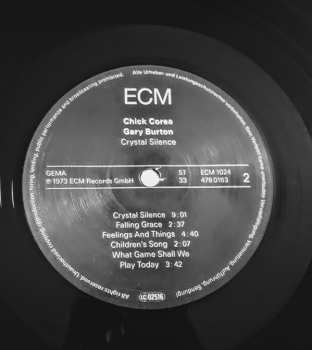 LP Gary Burton / Chick Corea: Crystal Silence