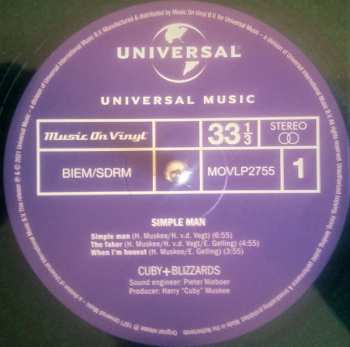 LP Cuby + Blizzards: Simple Man LTD | NUM | CLR