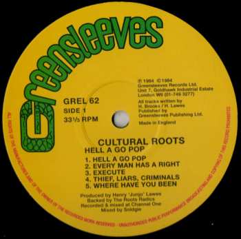 LP Cultural Roots: Hell A Go Pop