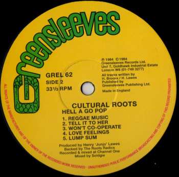 LP Cultural Roots: Hell A Go Pop